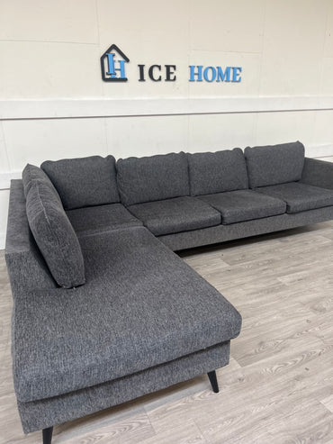 Mio County 3-sits soffa med divan höger *färg Antracite*