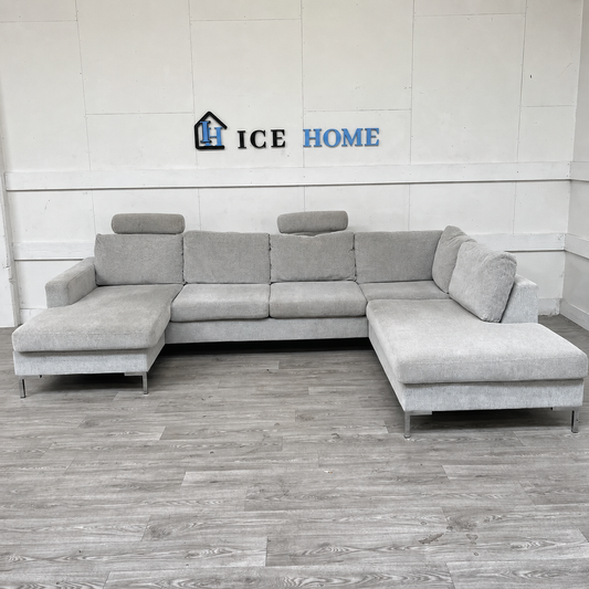 Mio Toronto *U-Soffa* *ljusgrå*