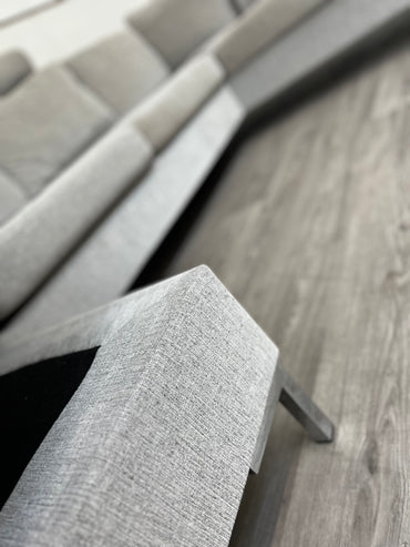 Mio Toronto *U-Soffa* *ljusgrå*