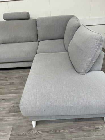 3-sits soffa med divan höger och schäslong vänster