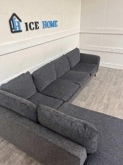 Mio County 3-sits soffa med divan höger *färg Antracite*