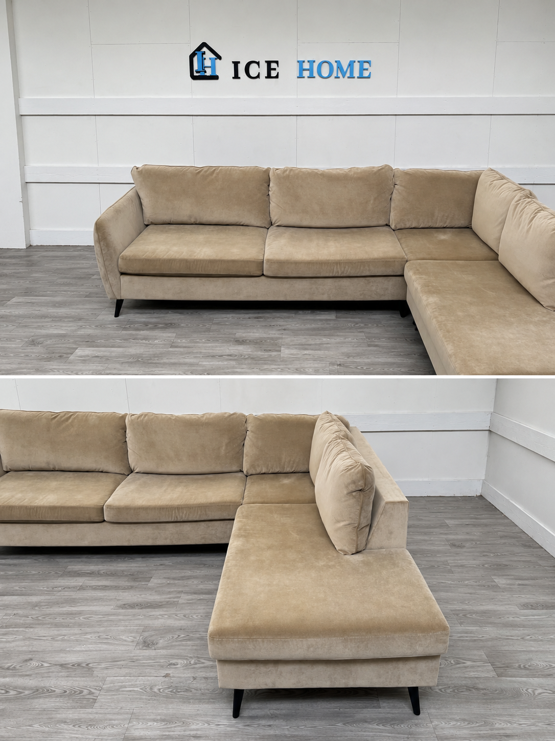Mio County *BEIGE FÄRG* L-SOFFA