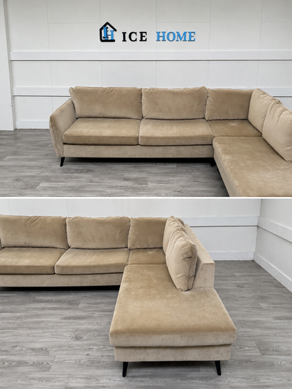 Mio County *BEIGE FÄRG* L-SOFFA