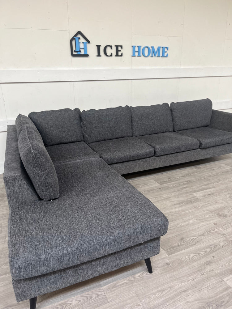 3-sits soffa med divan höger *färg Antracite*