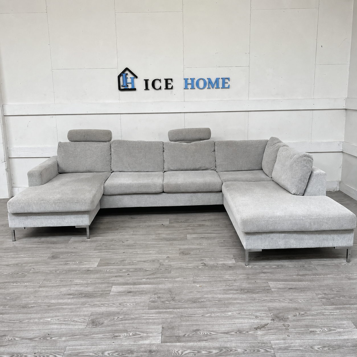 Mio Toronto *U-Soffa* *ljusgrå*