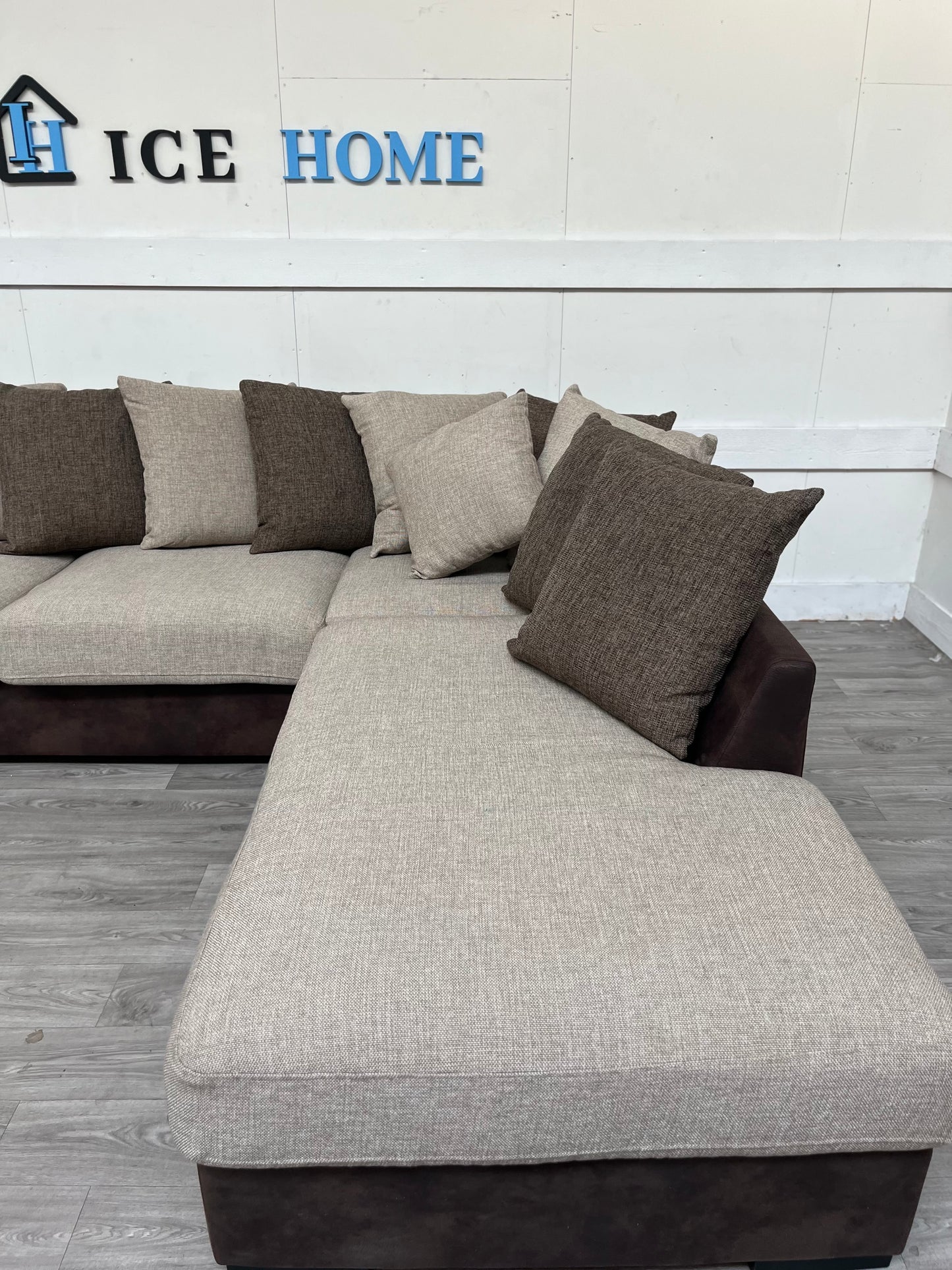Cuba L-Soffa *BEIGE/BRUN