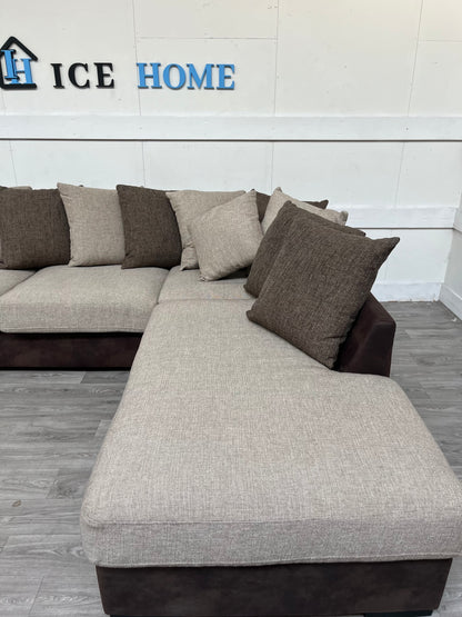 Cuba L-Soffa *BEIGE/BRUN