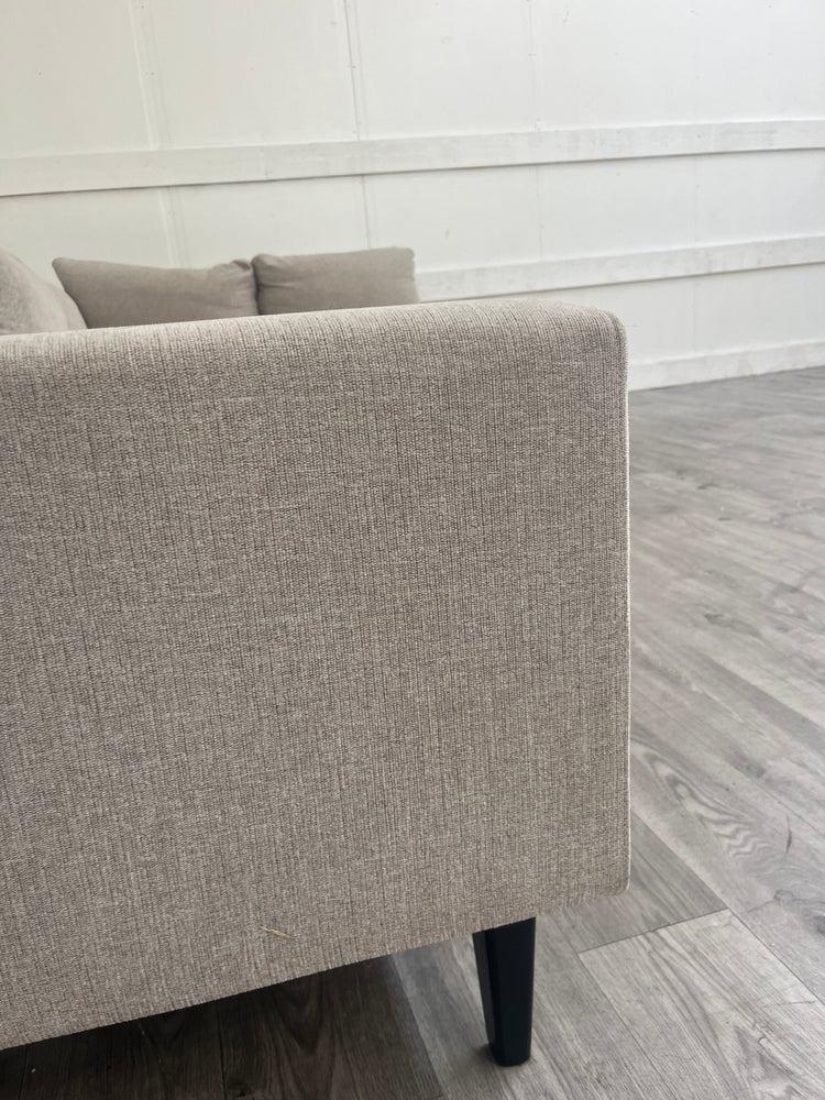 3-sits soffa med divan höger BEIGE